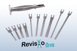 Abbildung RevisioLine - Meißelset für Revisionen